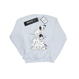 101 Dalmatians Boys Chair Sweatshirt / White